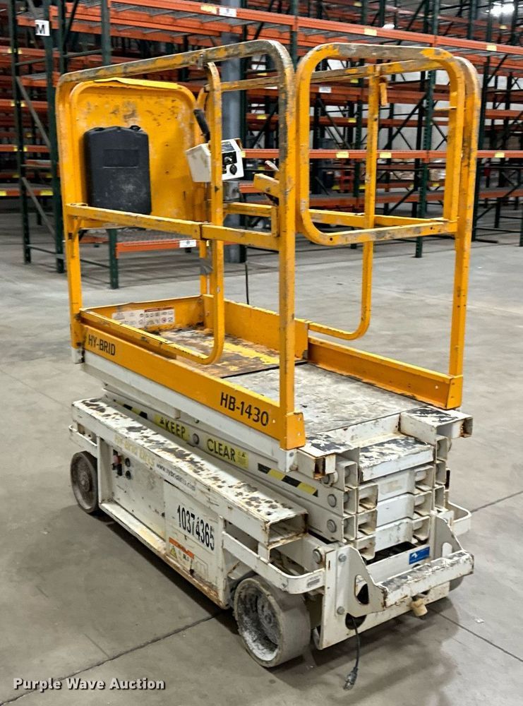 image for item DW2381 2015 HY-BRID HB-1430 scissor lift