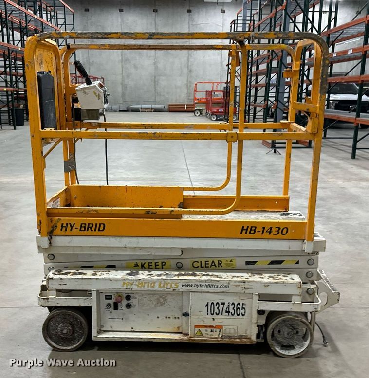 image for item DW2381 2015 HY-BRID HB-1430 scissor lift