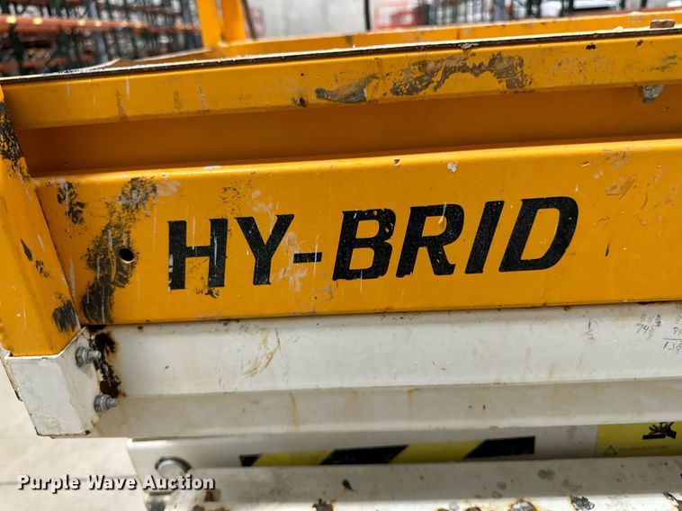image for item DW2381 2015 HY-BRID HB-1430 scissor lift