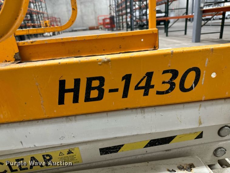 image for item DW2381 2015 HY-BRID HB-1430 scissor lift