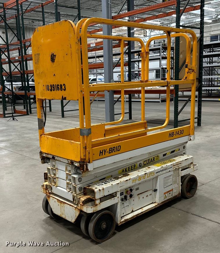 image for item DW2382 2015 HY-BRID HB-1430 scissor lift