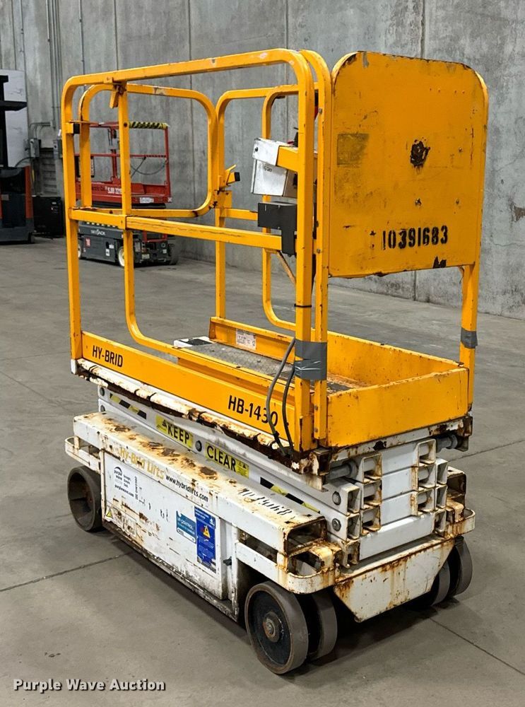 image for item DW2382 2015 HY-BRID HB-1430 scissor lift