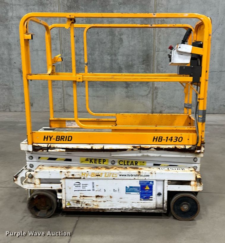 image for item DW2382 2015 HY-BRID HB-1430 scissor lift
