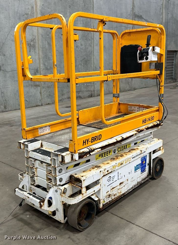 image for item DW2382 2015 HY-BRID HB-1430 scissor lift