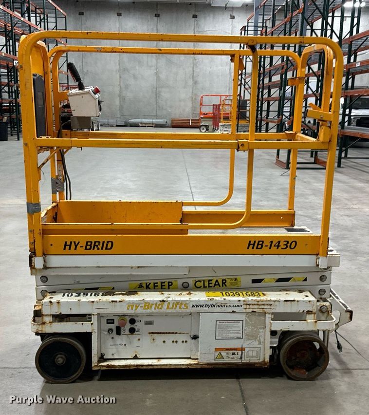 image for item DW2382 2015 HY-BRID HB-1430 scissor lift