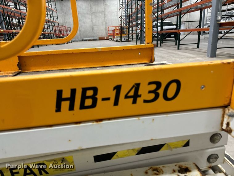 image for item DW2382 2015 HY-BRID HB-1430 scissor lift