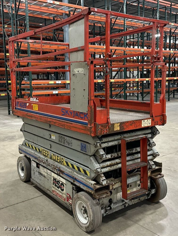 image for item DW2383 1999 Skyjack SJII- 4626 scissor lift