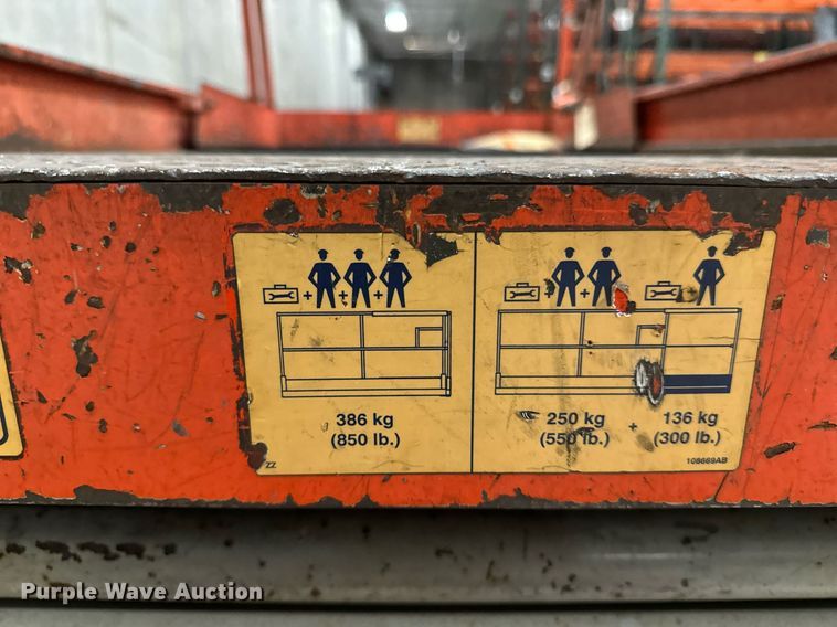 image for item DW2384 1999 Skyjack SJ II-4626 scissor lift