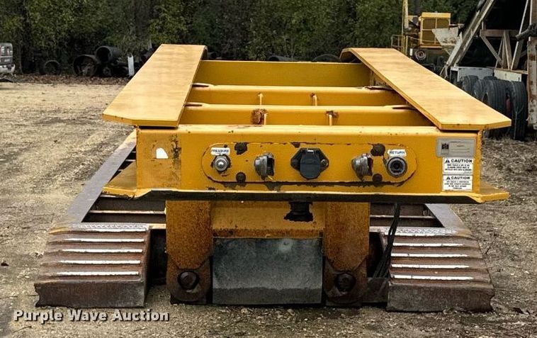 image for item DW2385 2011 Trail king TK110HDG-57 lowboy equipment trailer