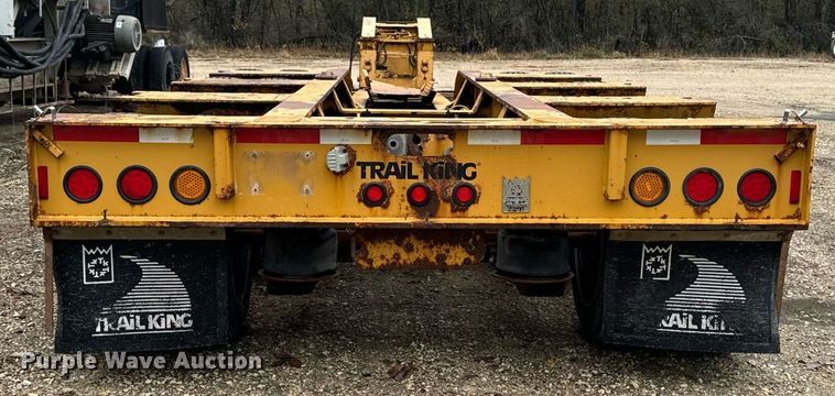 image for item DW2385 2011 Trail king TK110HDG-57 lowboy equipment trailer