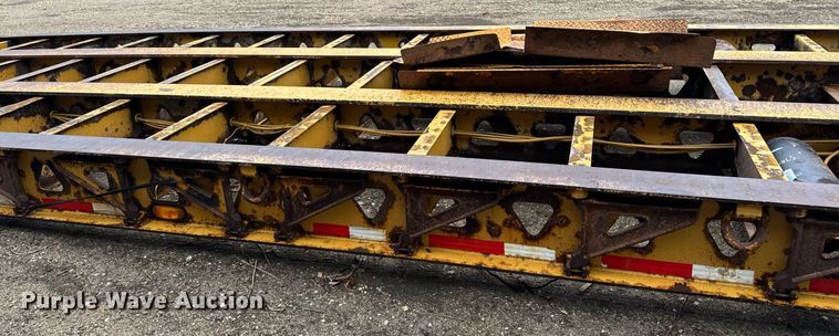 image for item DW2385 2011 Trail king TK110HDG-57 lowboy equipment trailer