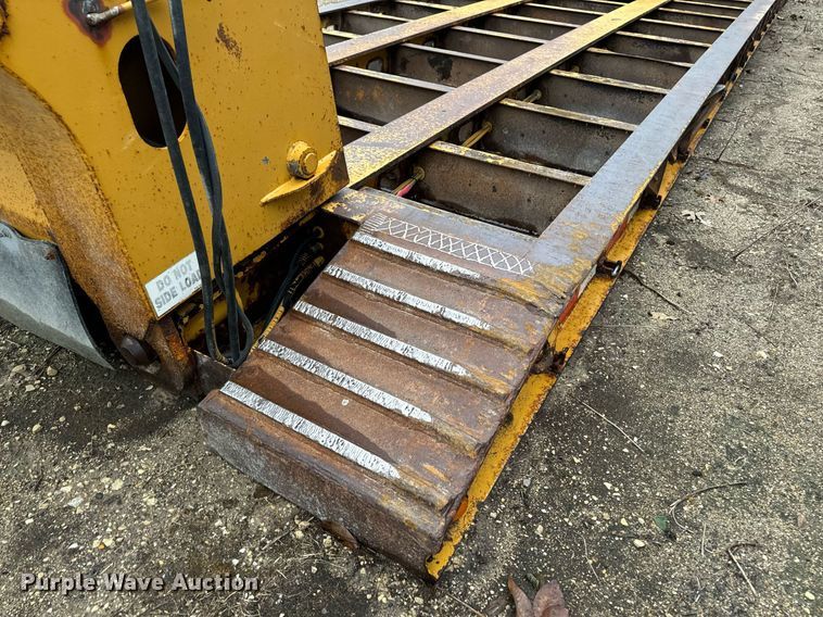 image for item DW2385 2011 Trail king TK110HDG-57 lowboy equipment trailer