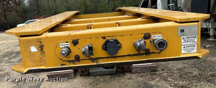 image for item DW2385 2011 Trail king TK110HDG-57 lowboy equipment trailer