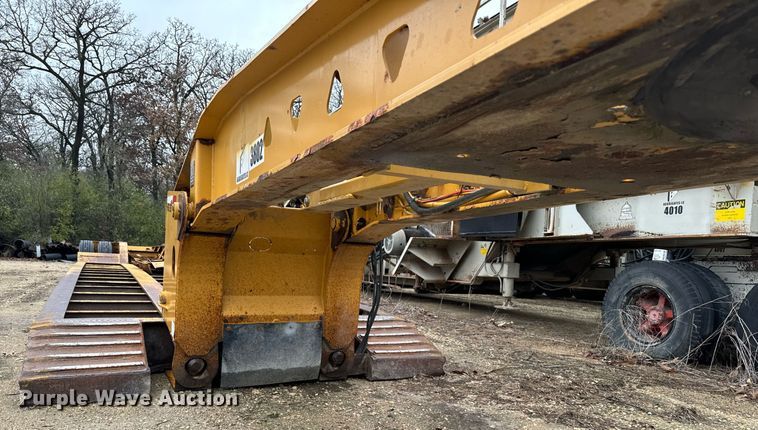 image for item DW2385 2011 Trail king TK110HDG-57 lowboy equipment trailer