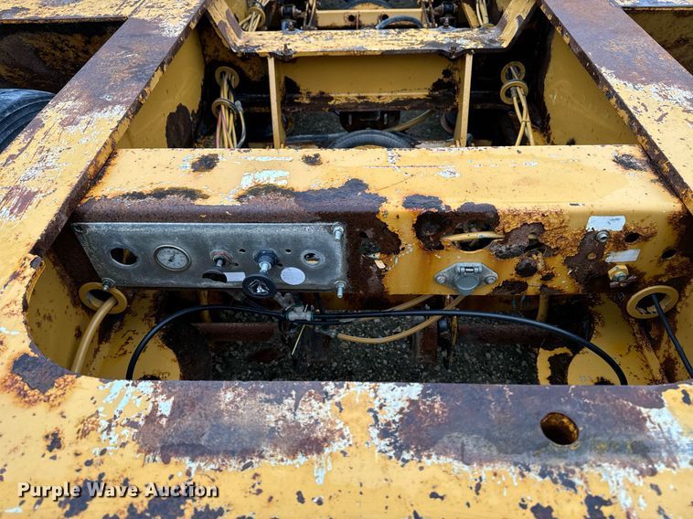 image for item DW2385 2011 Trail king TK110HDG-57 lowboy equipment trailer