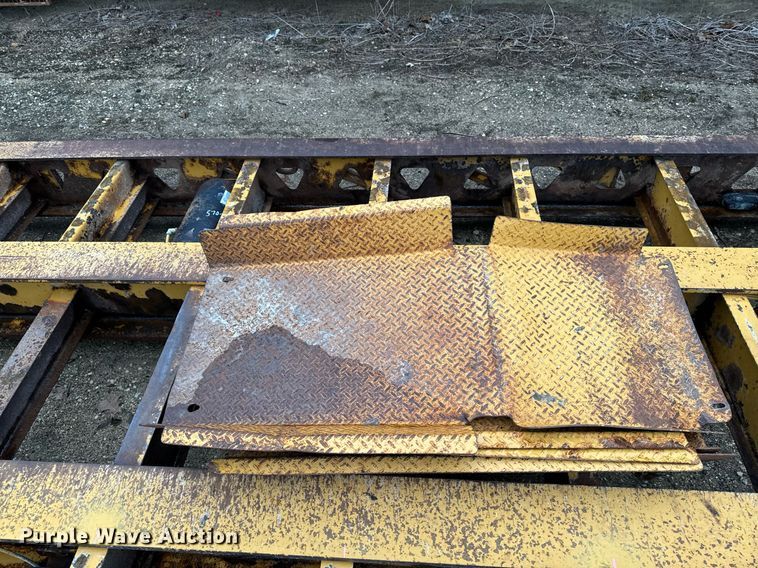 image for item DW2385 2011 Trail king TK110HDG-57 lowboy equipment trailer