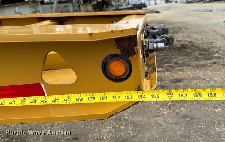 image for item DW2385 2011 Trail king TK110HDG-57 lowboy equipment trailer