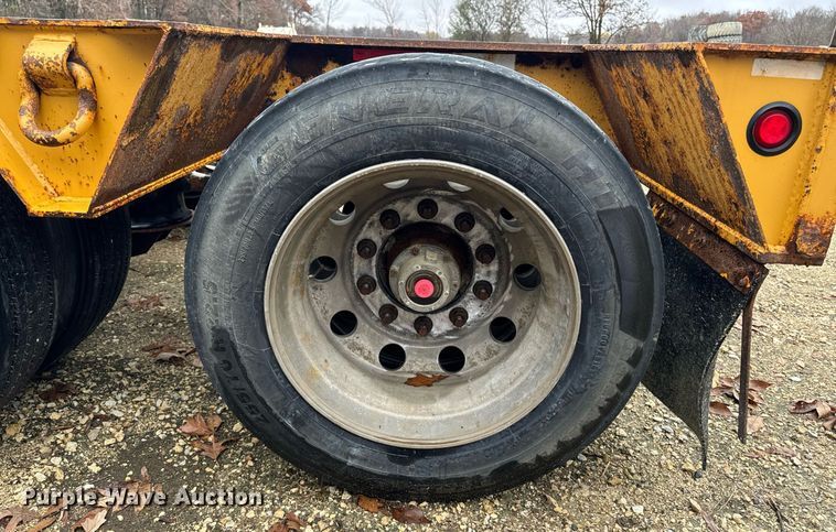 image for item DW2385 2011 Trail king TK110HDG-57 lowboy equipment trailer