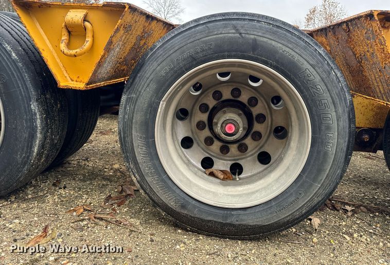 image for item DW2385 2011 Trail king TK110HDG-57 lowboy equipment trailer