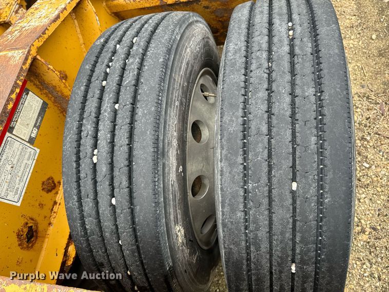 image for item DW2385 2011 Trail king TK110HDG-57 lowboy equipment trailer