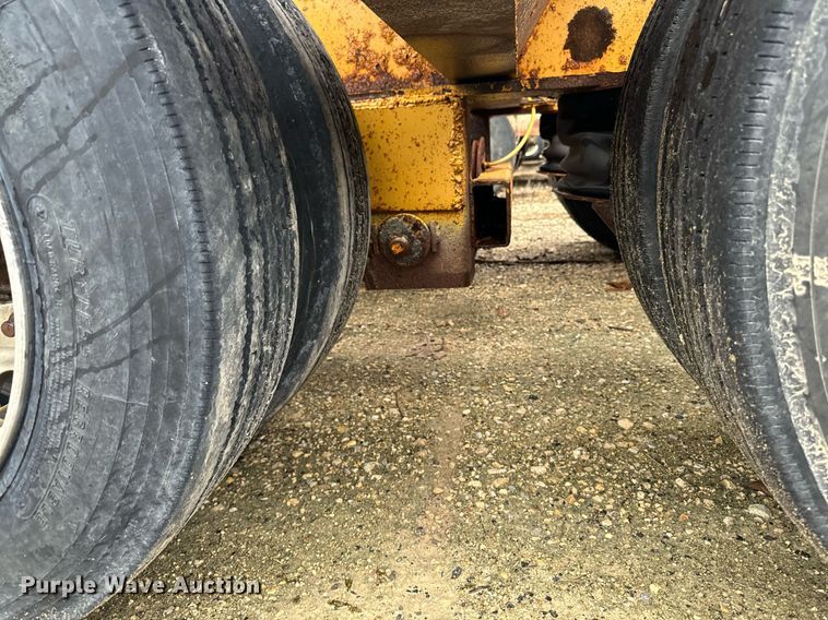 image for item DW2385 2011 Trail king TK110HDG-57 lowboy equipment trailer