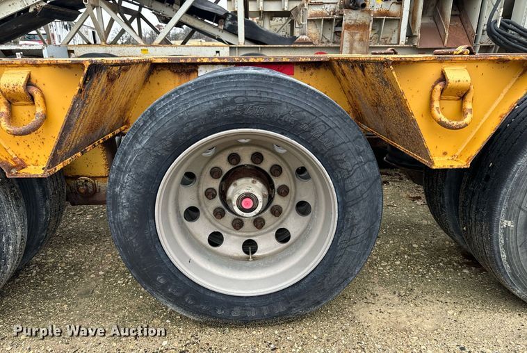 image for item DW2385 2011 Trail king TK110HDG-57 lowboy equipment trailer