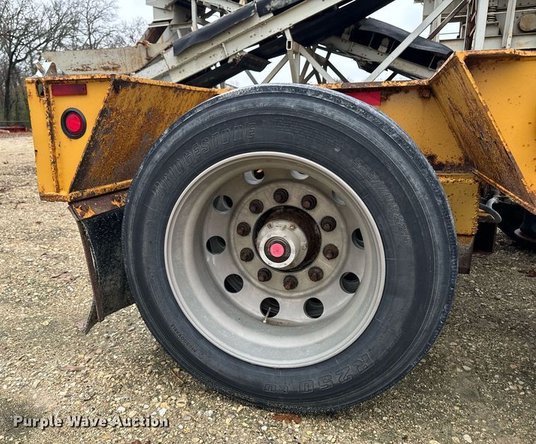 image for item DW2385 2011 Trail king TK110HDG-57 lowboy equipment trailer