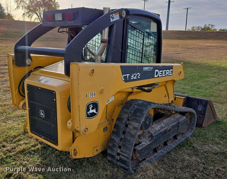 image for item DW3890 2006 John Deere CT322 tracked skid steer loader