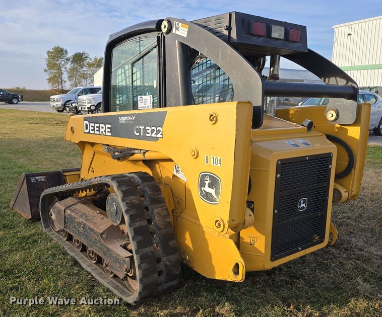 image for item DW3890 2006 John Deere CT322 tracked skid steer loader