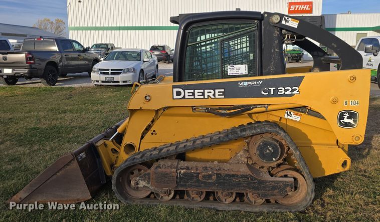 image for item DW3890 2006 John Deere CT322 tracked skid steer loader