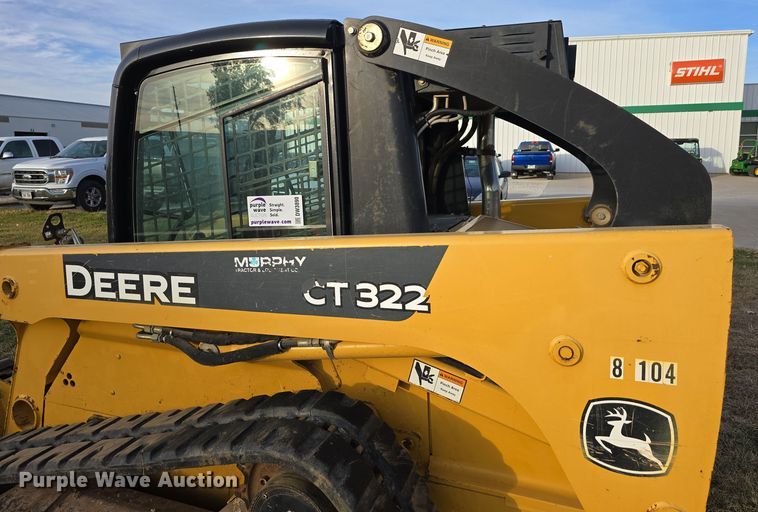 image for item DW3890 2006 John Deere CT322 tracked skid steer loader
