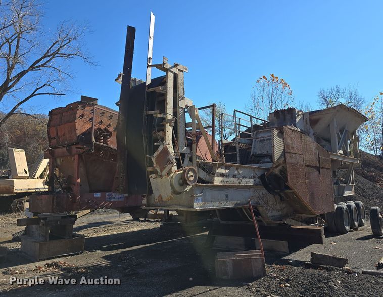 image for item DW3956 Hewitt Robins 36x54 jaw crushing plant