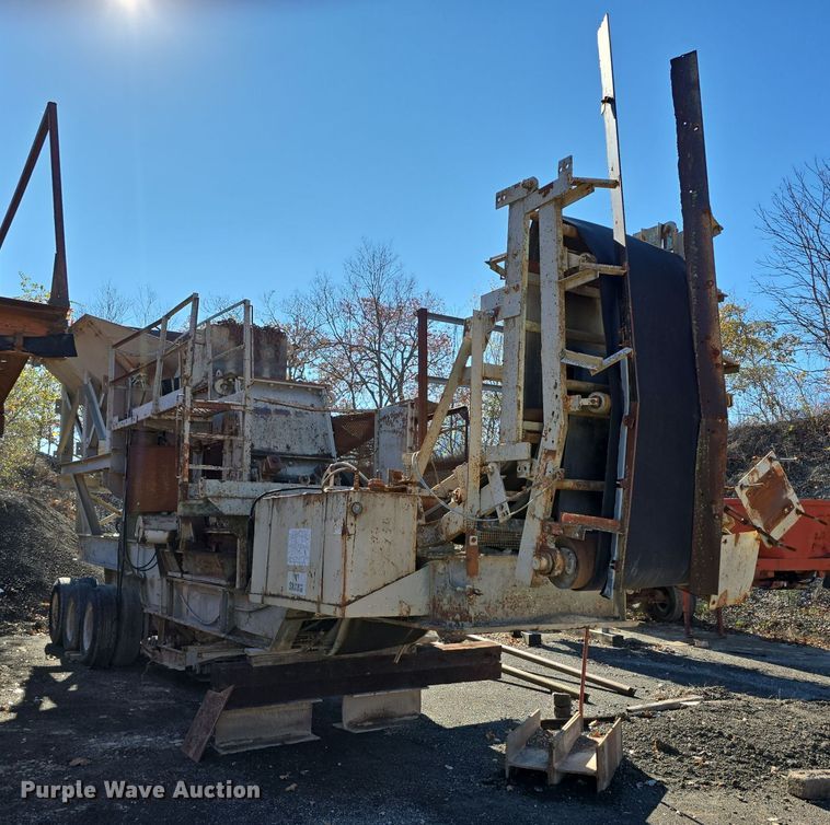image for item DW3956 Hewitt Robins 36x54 jaw crushing plant