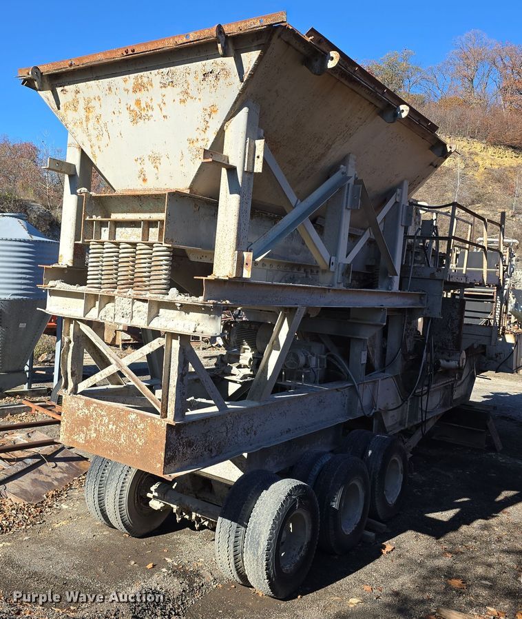 image for item DW3956 Hewitt Robins 36x54 jaw crushing plant