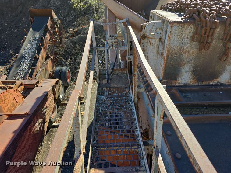 image for item DW3956 Hewitt Robins 36x54 jaw crushing plant