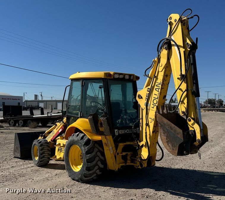 image for item DX3733 2003 New Holland LB75B backhoe