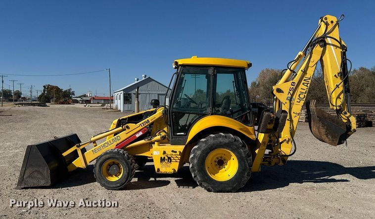 image for item DX3733 2003 New Holland LB75B backhoe