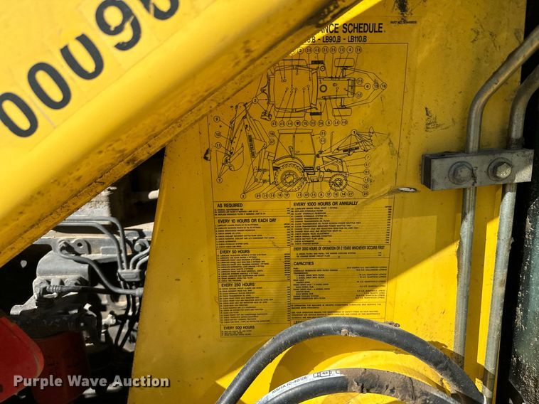 image for item DX3733 2003 New Holland LB75B backhoe