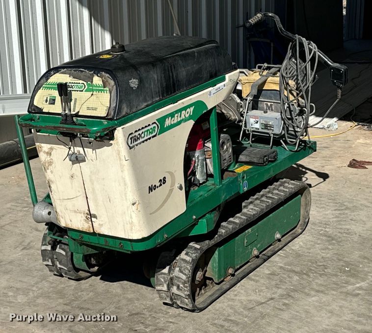 image for item DX3736 2001 McElroy Track Star 28 T800102 pipe fusion machine