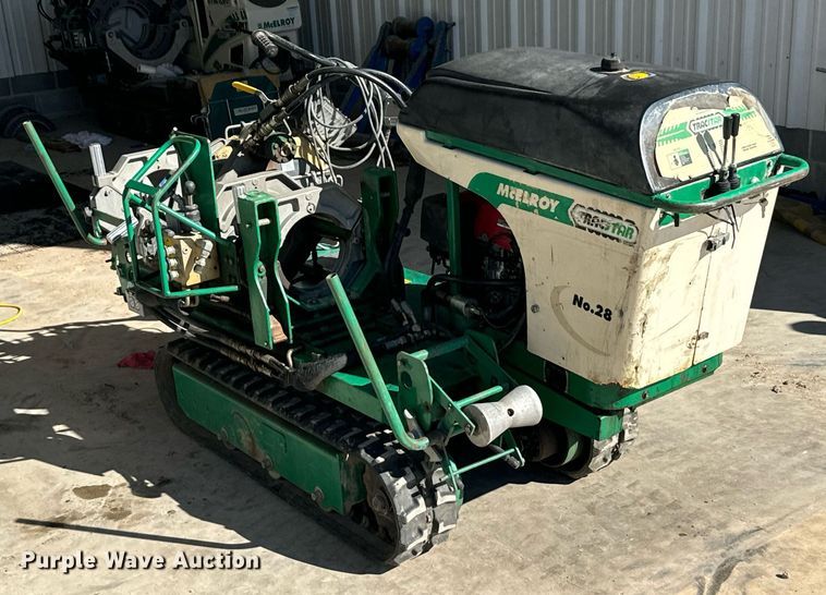 image for item DX3736 2001 McElroy Track Star 28 T800102 pipe fusion machine