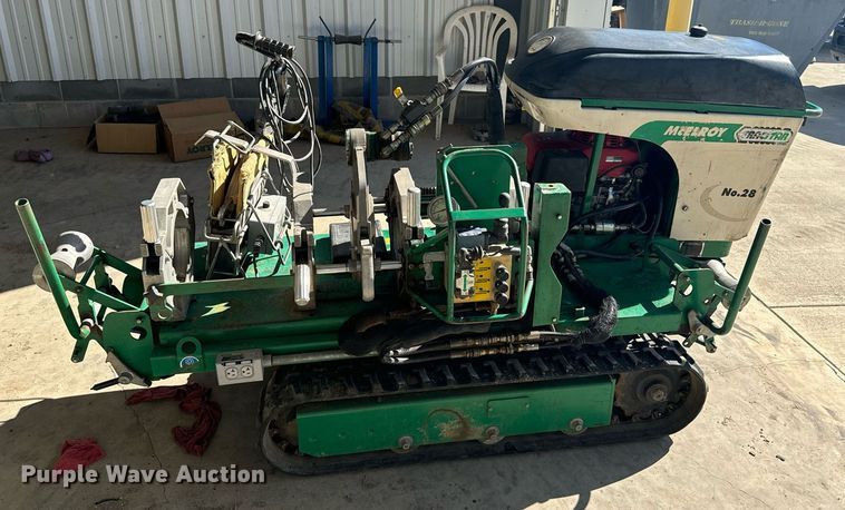 image for item DX3736 2001 McElroy Track Star 28 T800102 pipe fusion machine