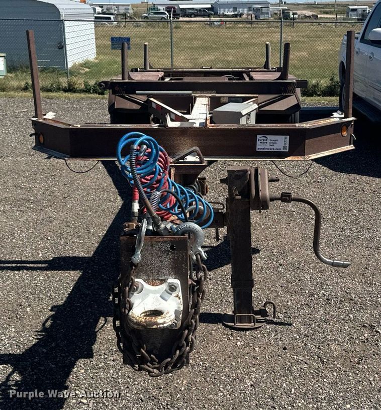 image for item EE7750 2024 Shop built  pole trailer