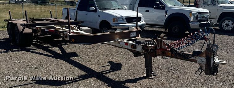 image for item EE7750 2024 Shop built  pole trailer