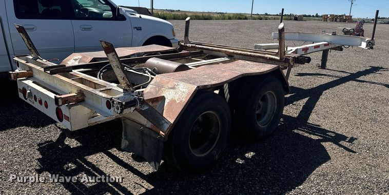 image for item EE7750 2024 Shop built  pole trailer