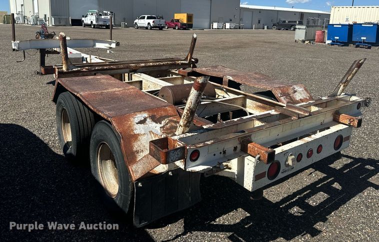 image for item EE7750 2024 Shop built  pole trailer
