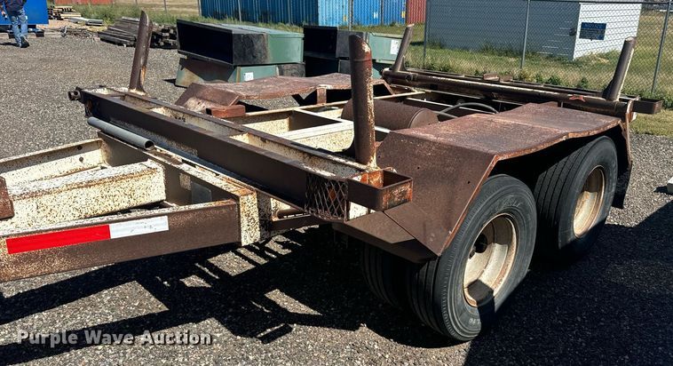 image for item EE7750 2024 Shop built  pole trailer