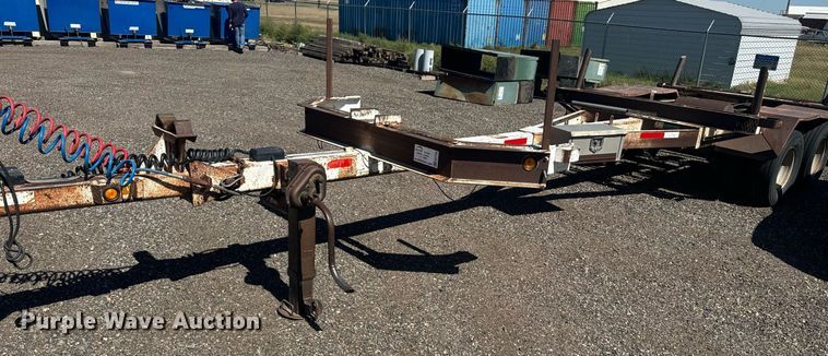 image for item EE7750 2024 Shop built  pole trailer