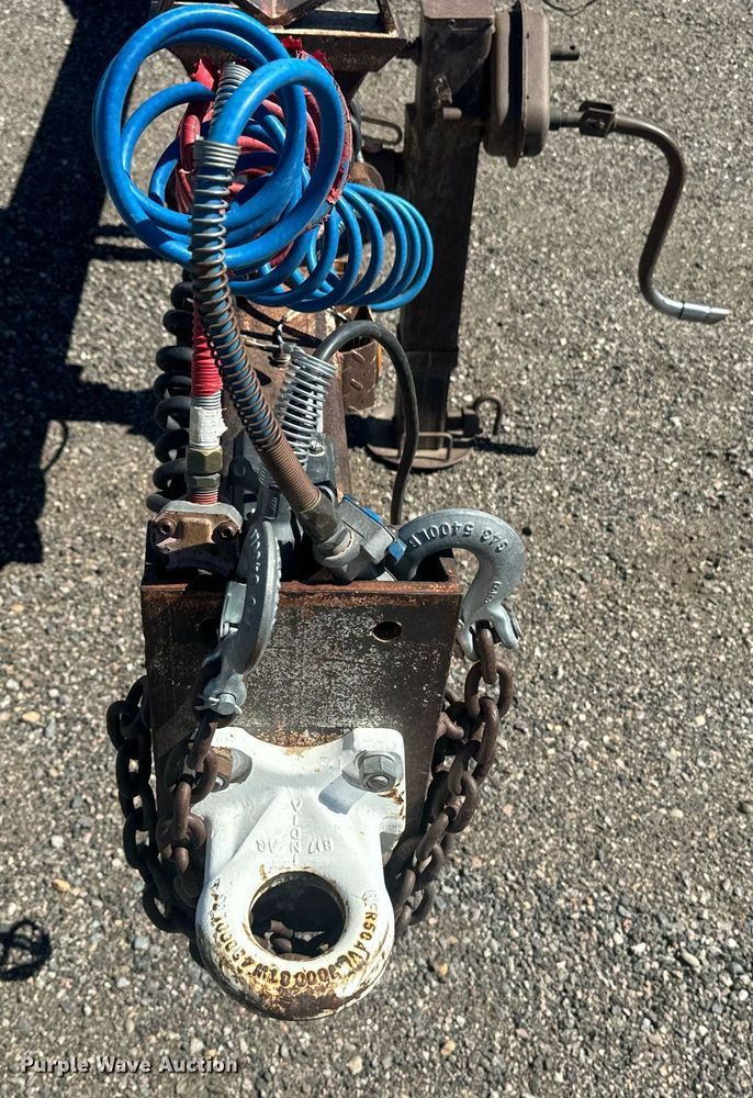 image for item EE7750 2024 Shop built  pole trailer