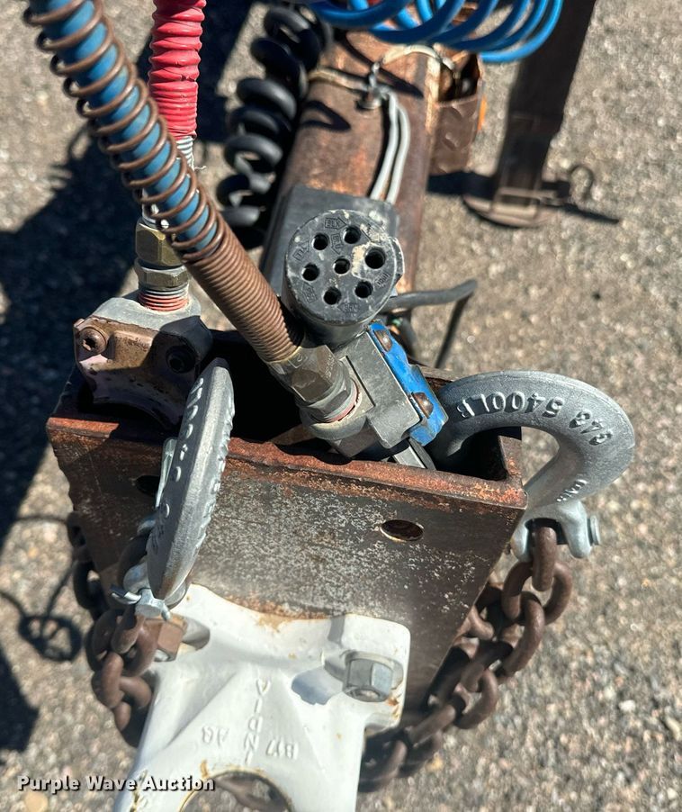 image for item EE7750 2024 Shop built  pole trailer