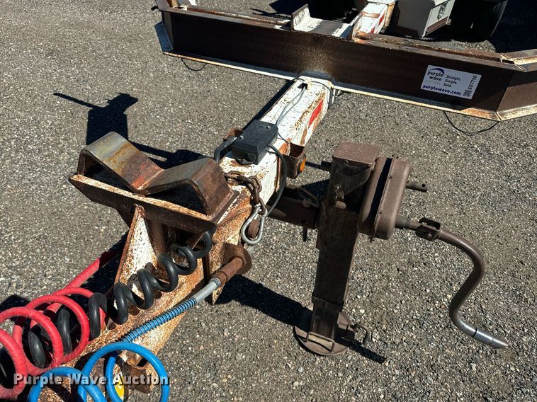 image for item EE7750 2024 Shop built  pole trailer